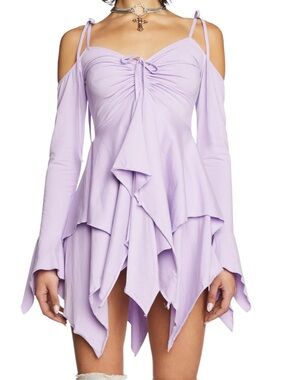 besiana mini dress princess polly Bethanne Babydoll Mini Dress White